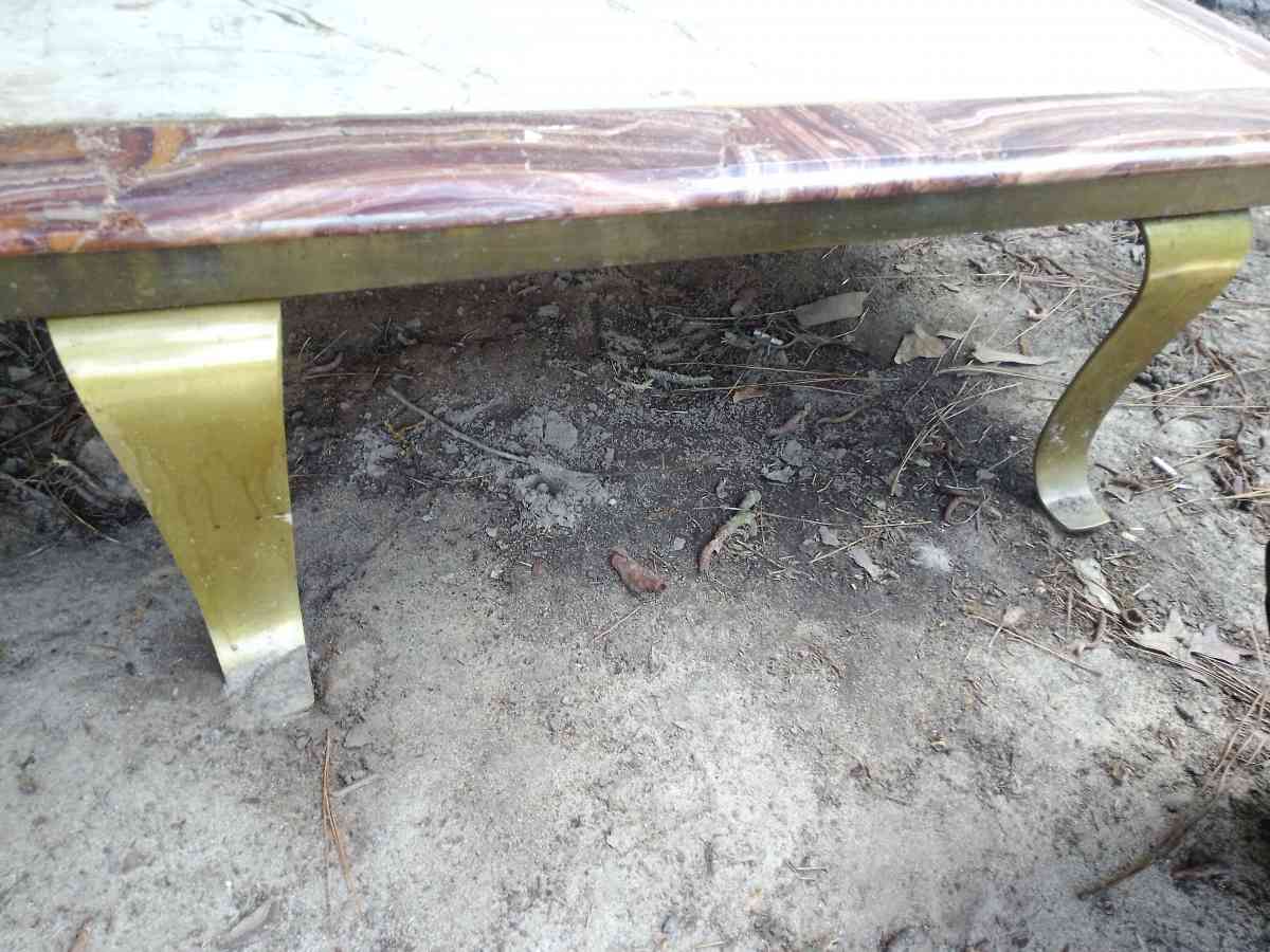 A Solid Marble Table