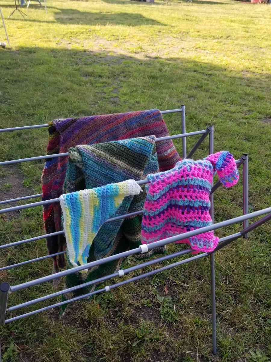crocheting items