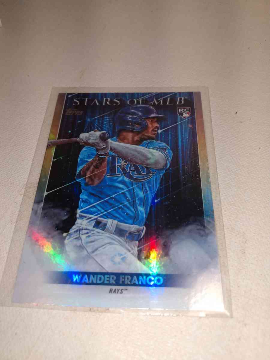 2020 b stars of the MLB Wonder Franco rookie card