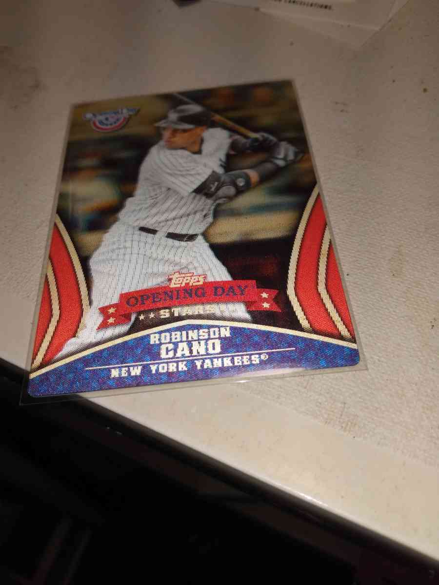 2013 opening day tops Robinson cano