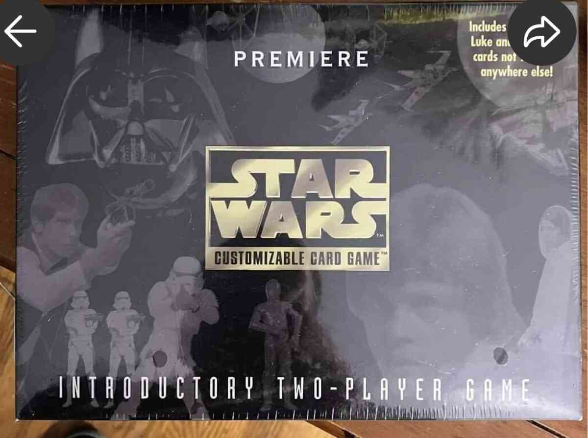 Premier  Star Wars customized  Card game