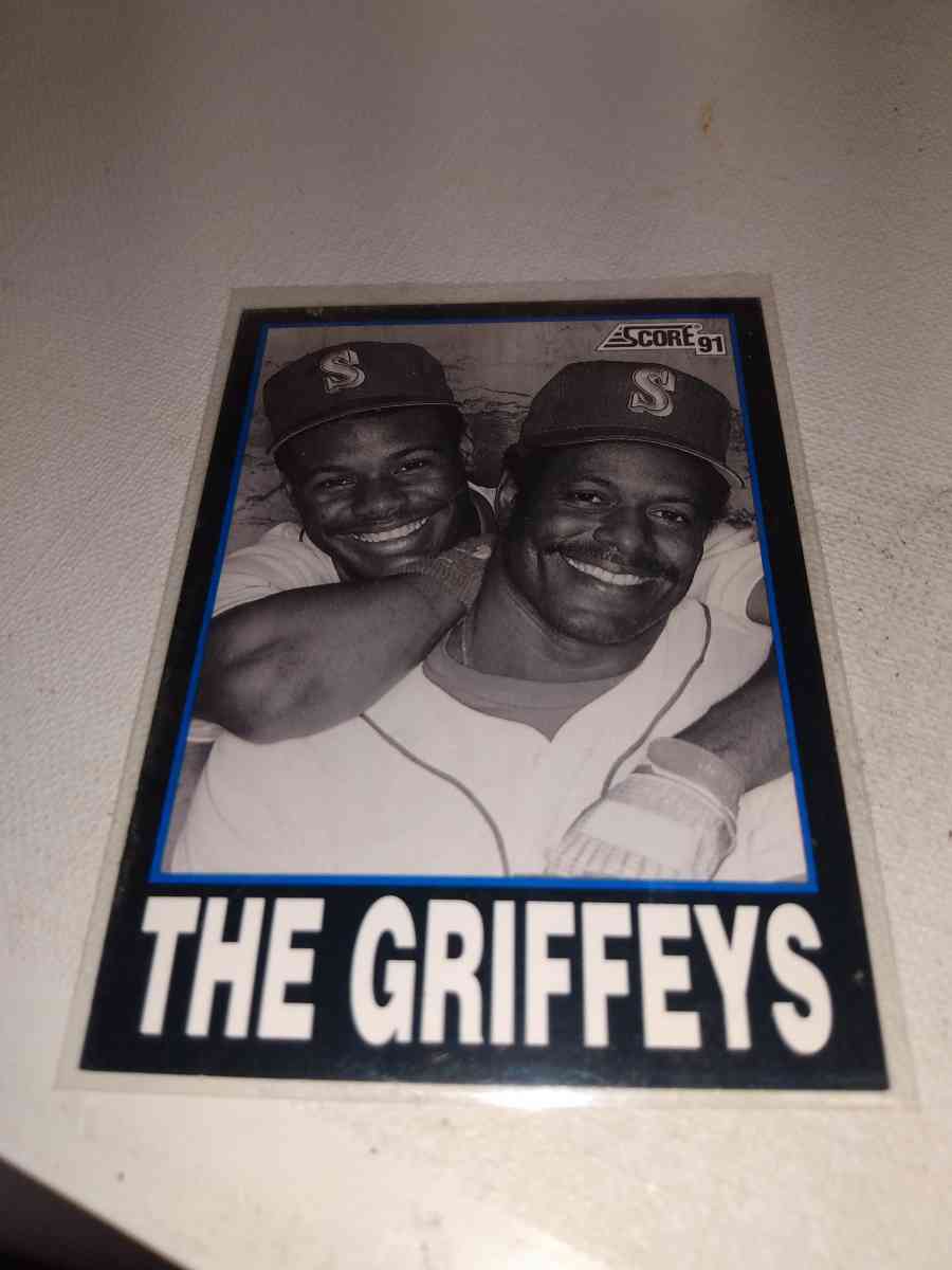 1991 score Griffey and his father