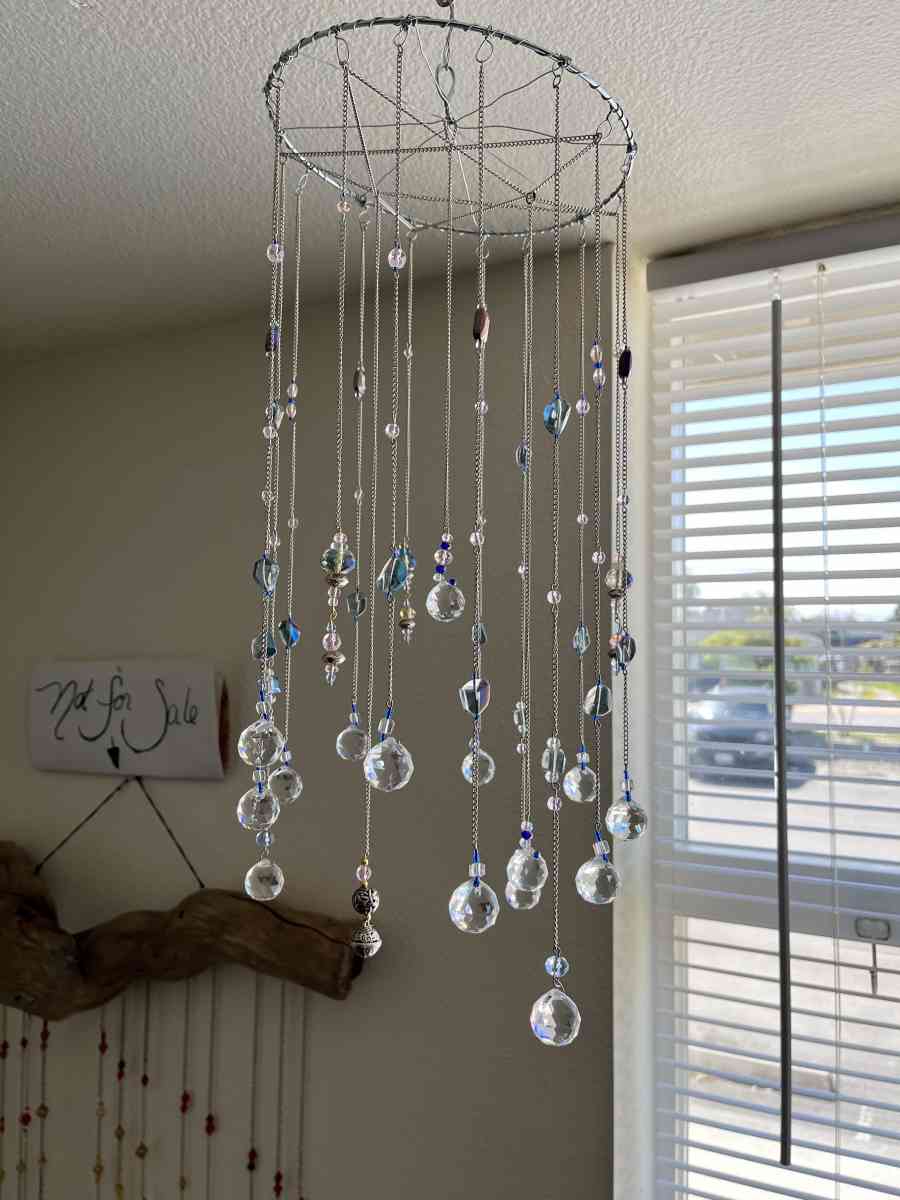 suncatchers and wall hangings crystal and glass beads