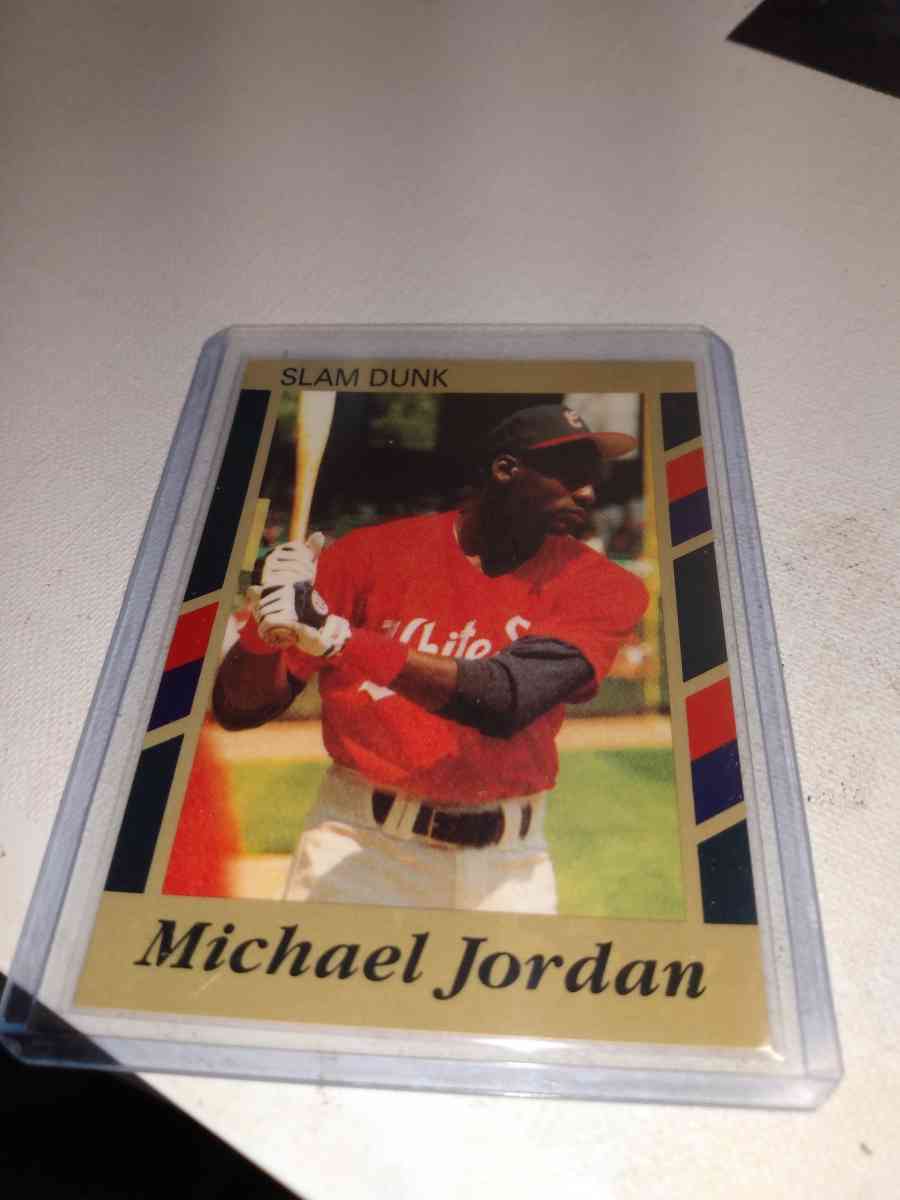 1991 1992 slam dunk cards Michael Jordan card number four