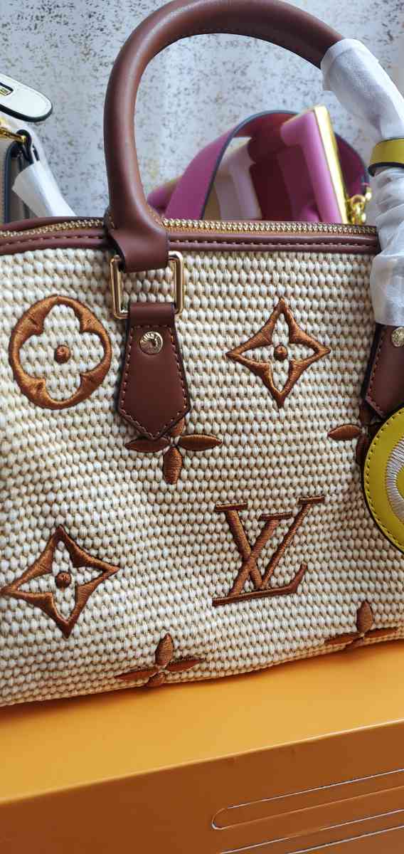 lv Raffia bag