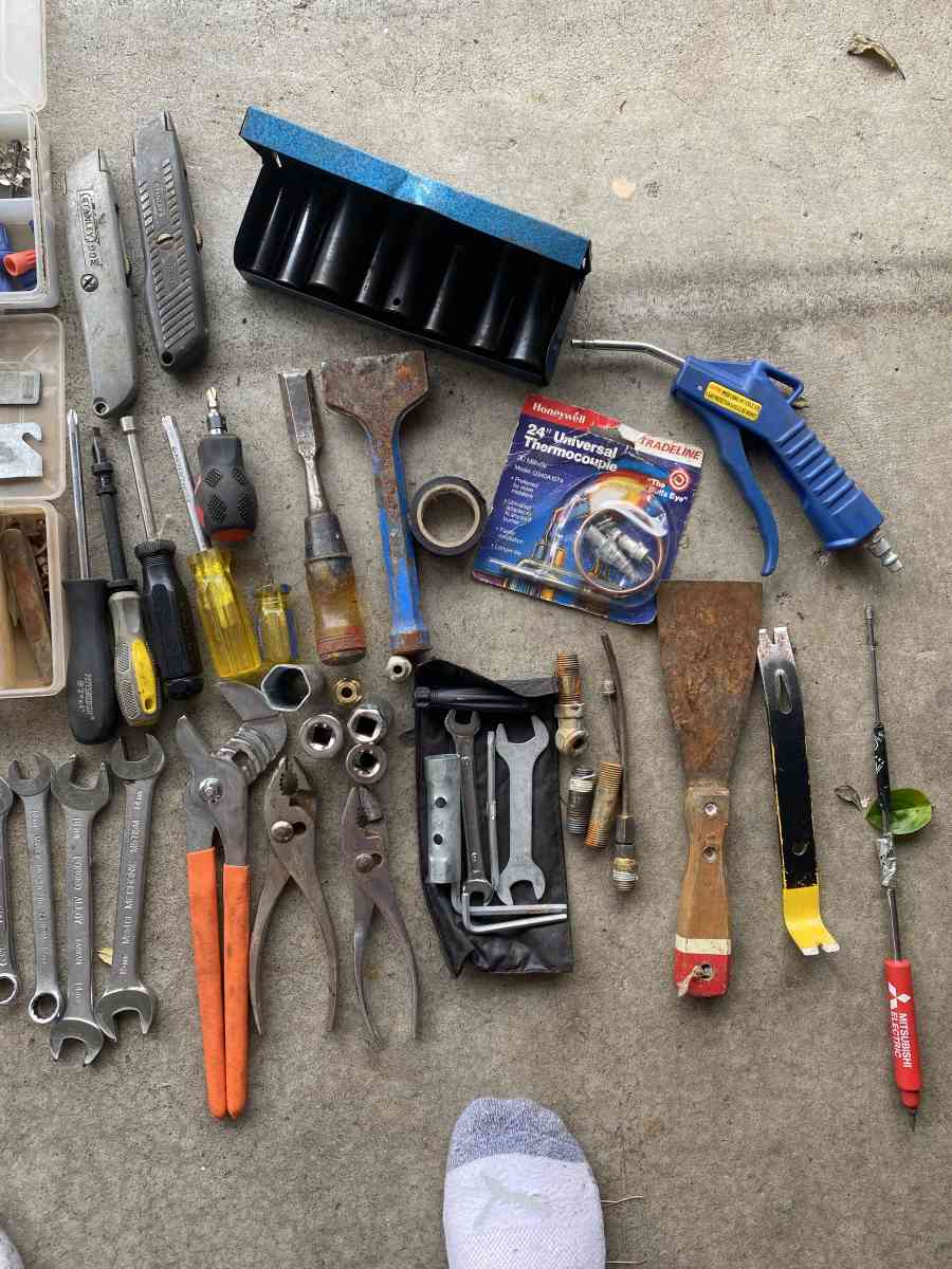tool box with extra tools