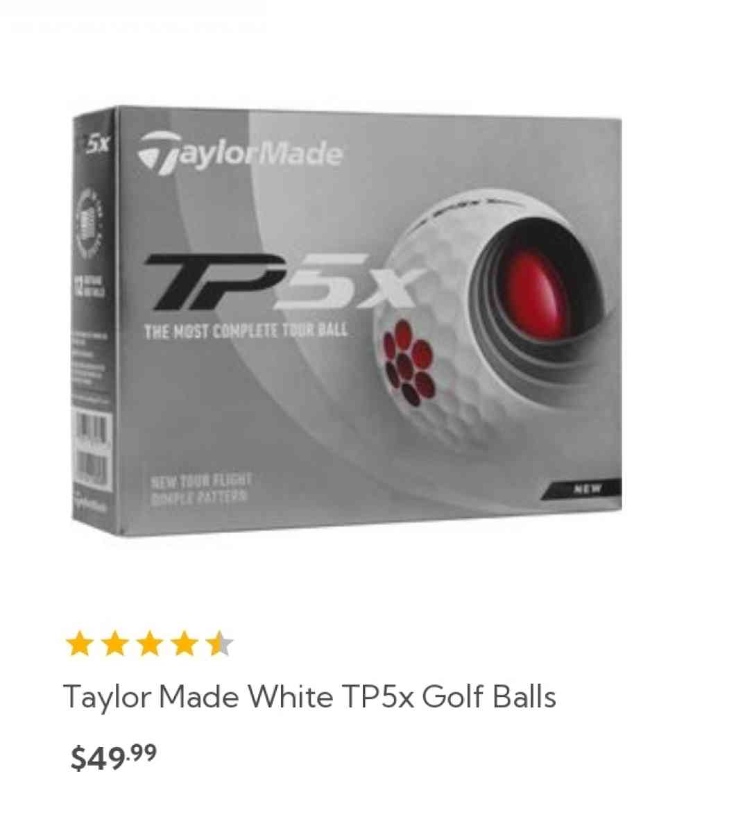 Taylor made TP5X  TP5 BRAND NEW GOLF BALLS