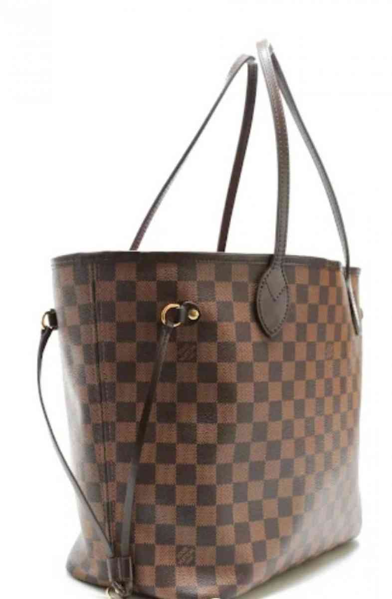 Louis Vuitton Neverfull Damier Ebene WITH POUCH