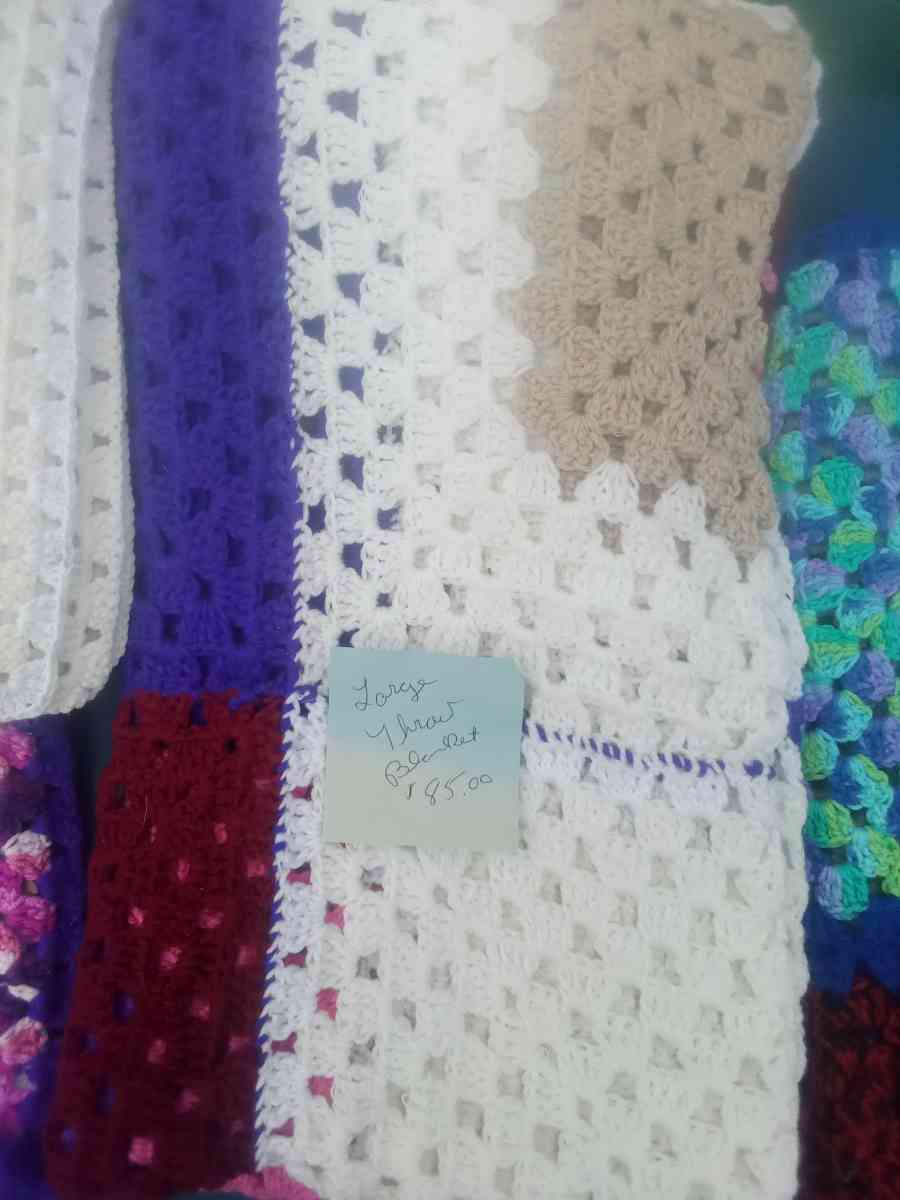 HOMEMADE CROCHETED BLANKETS
