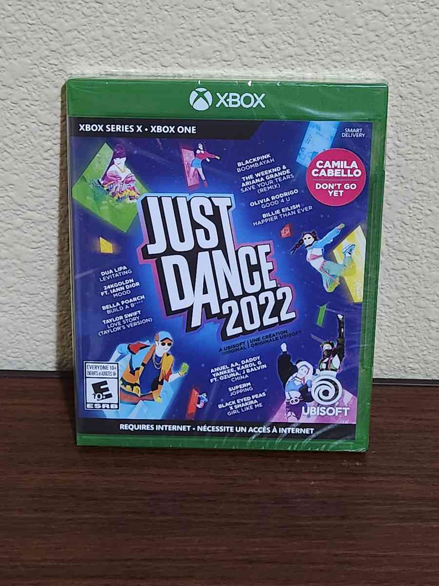 Xbox 1 just dance 2022 game sealed