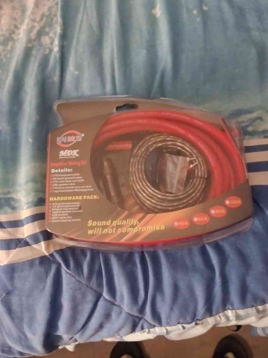 4 Gauge Amp Wiring Kit