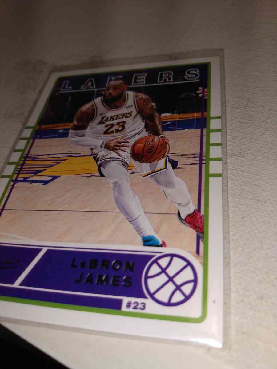 2020 2021 card number 629 classic LeBron James