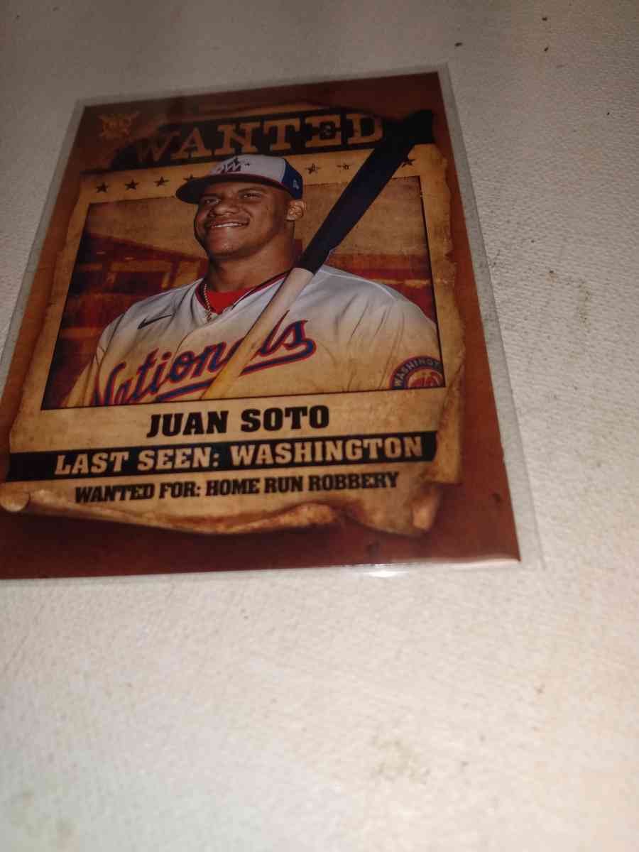 2021 Topps parallel one Soto