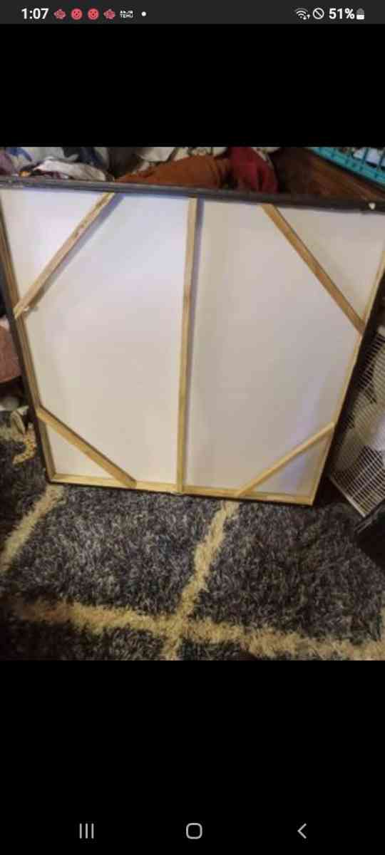 Large Buck Canvas Painting