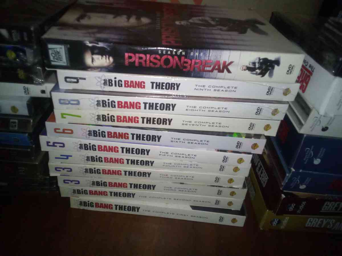 DVDs all genres and tv collections