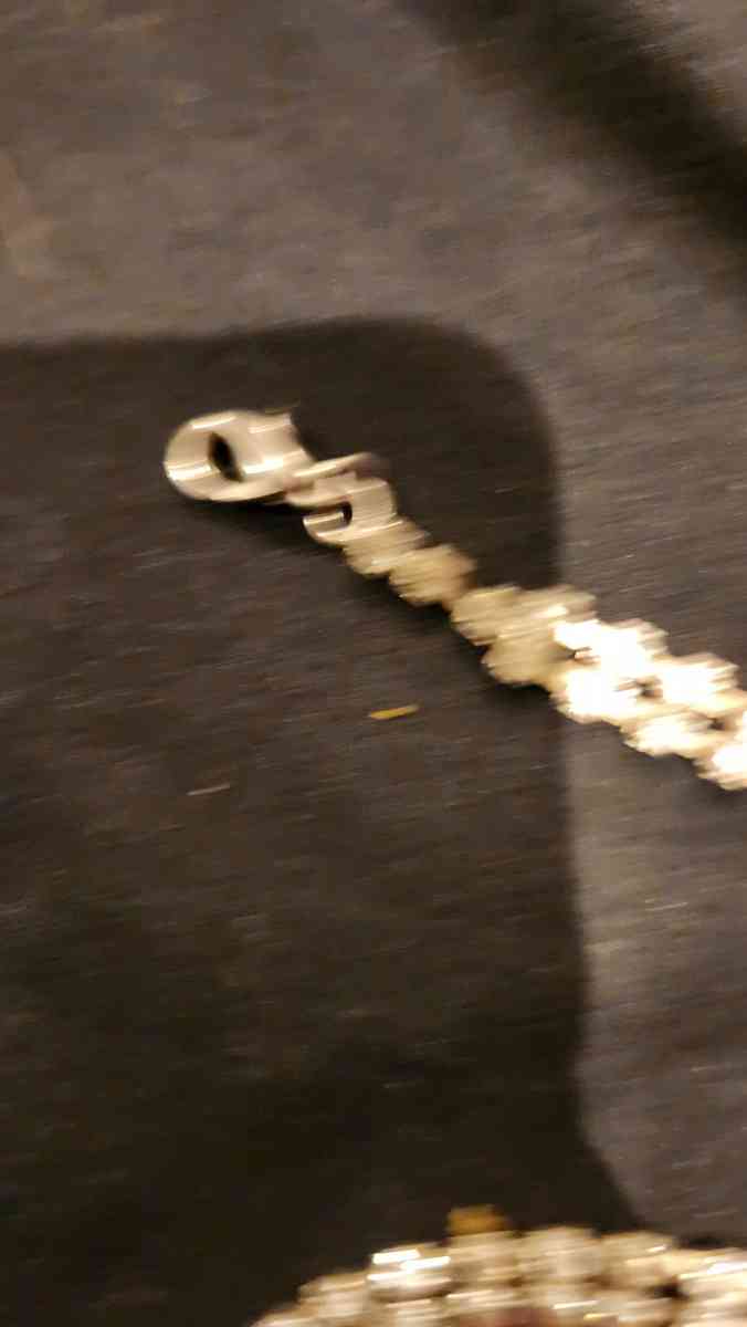 Double Row of Cubic Zirconia