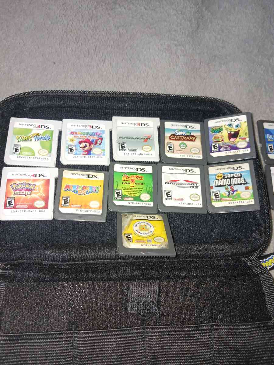 Nintendo DS Games Flyer