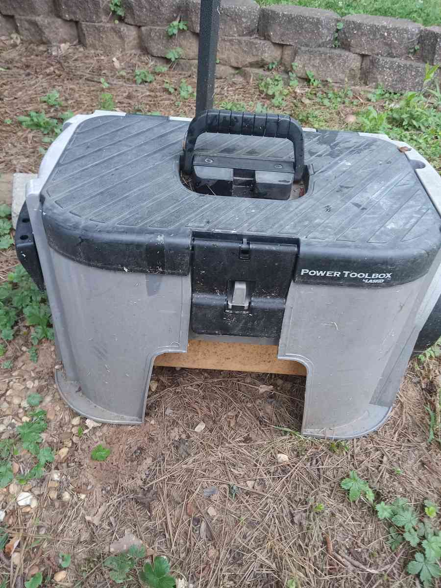 lasko tool box step Stool or tackle box with xtras