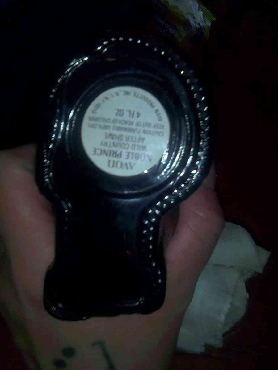 mens cologne Avon collectible bottle