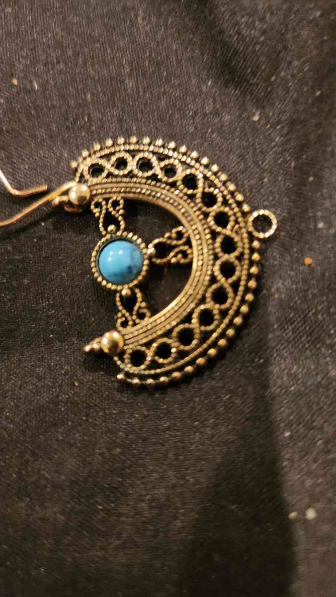 Jade Native American Earings