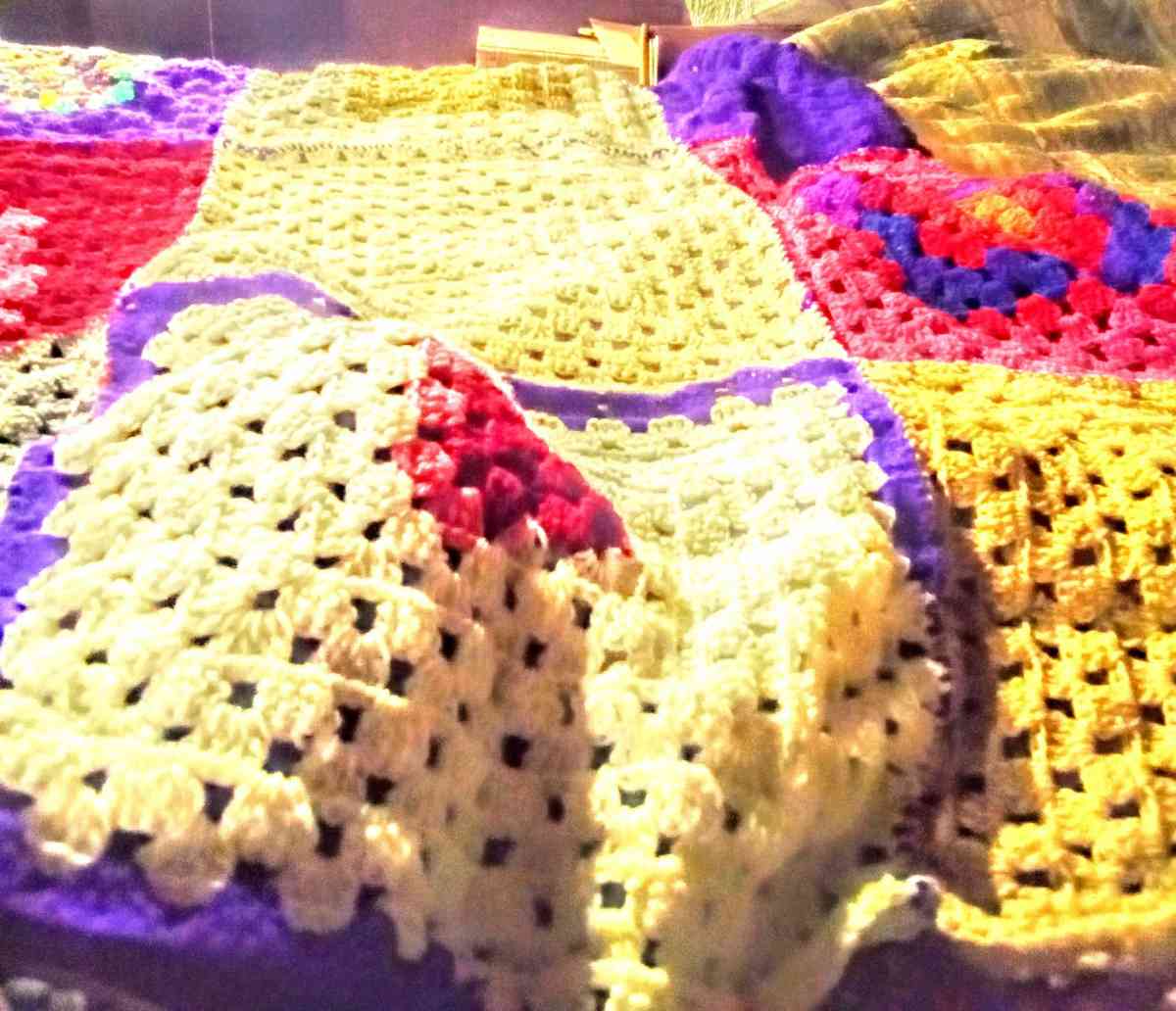 HOMEMADE CROCHETED BLANKETS
