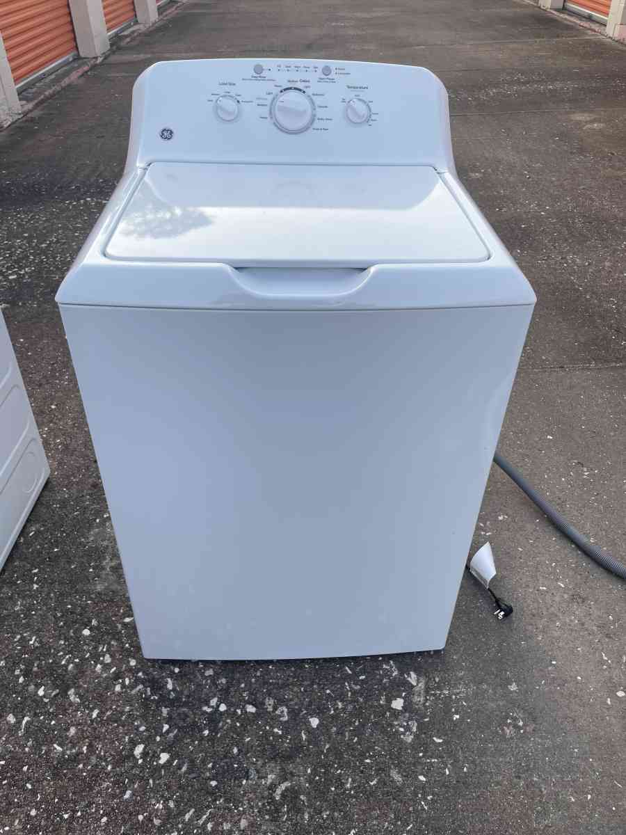 GE Front Load Top Load washer and dryer