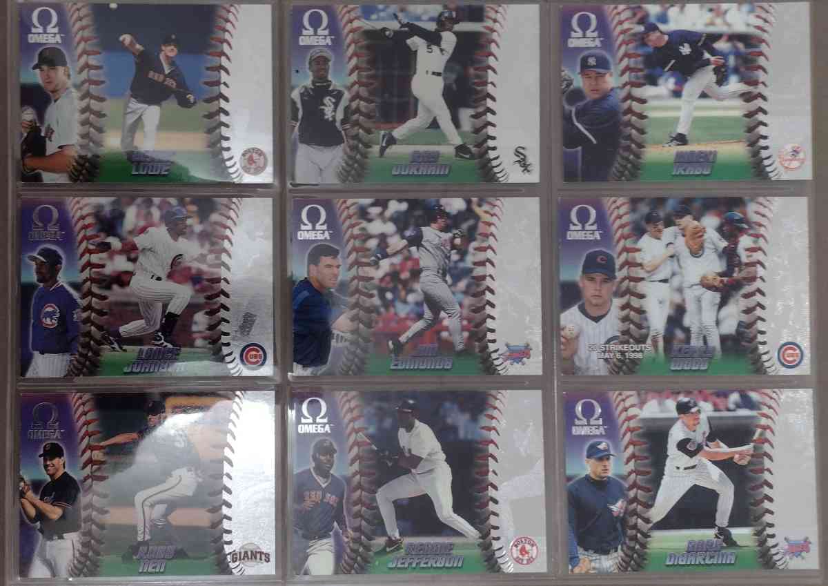 Lot of 45 raw baseball cards