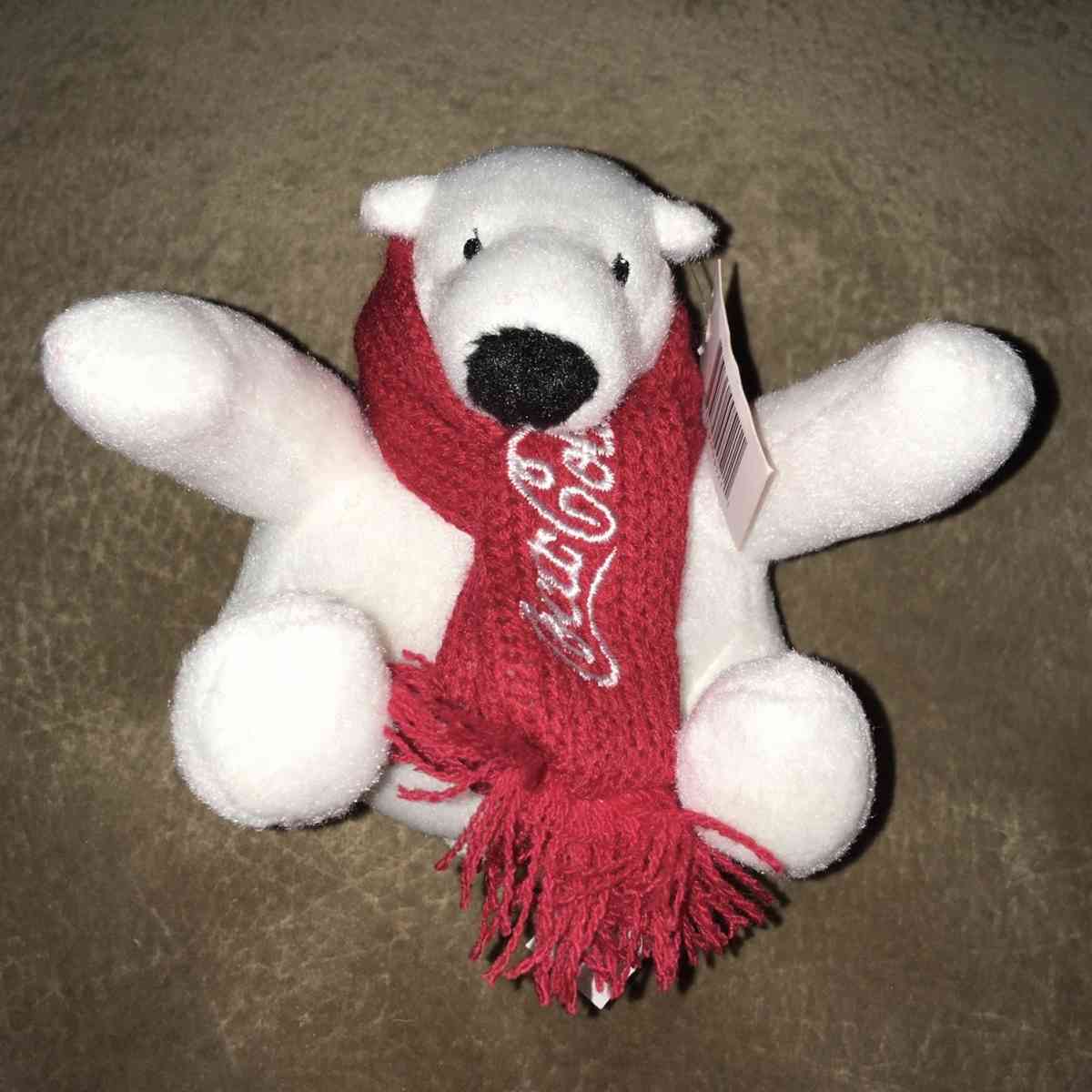 Coca Cola plush bear
