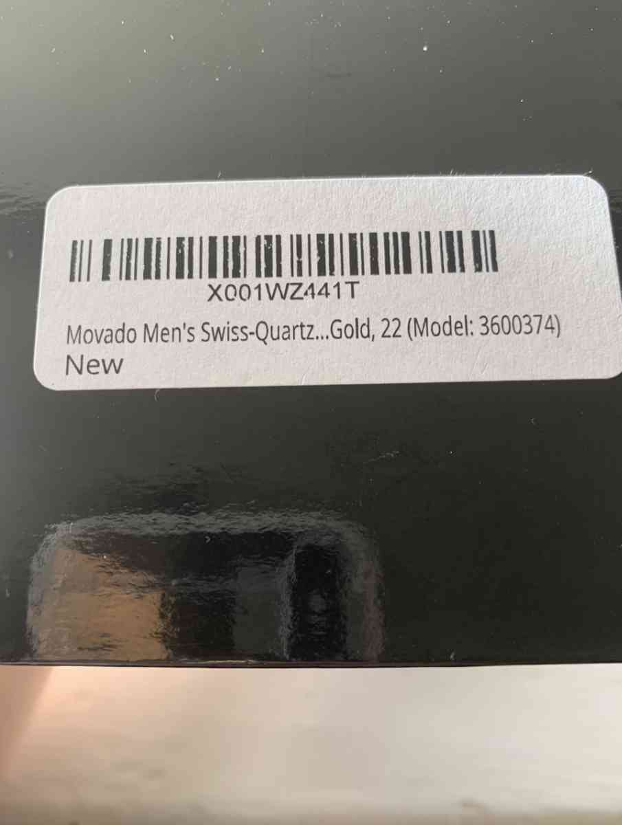 NEW RARE Gold Movado Honeycomb Diamond Watch