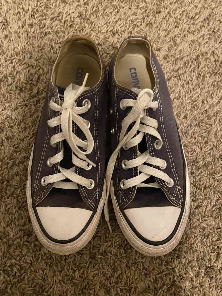 blue converse