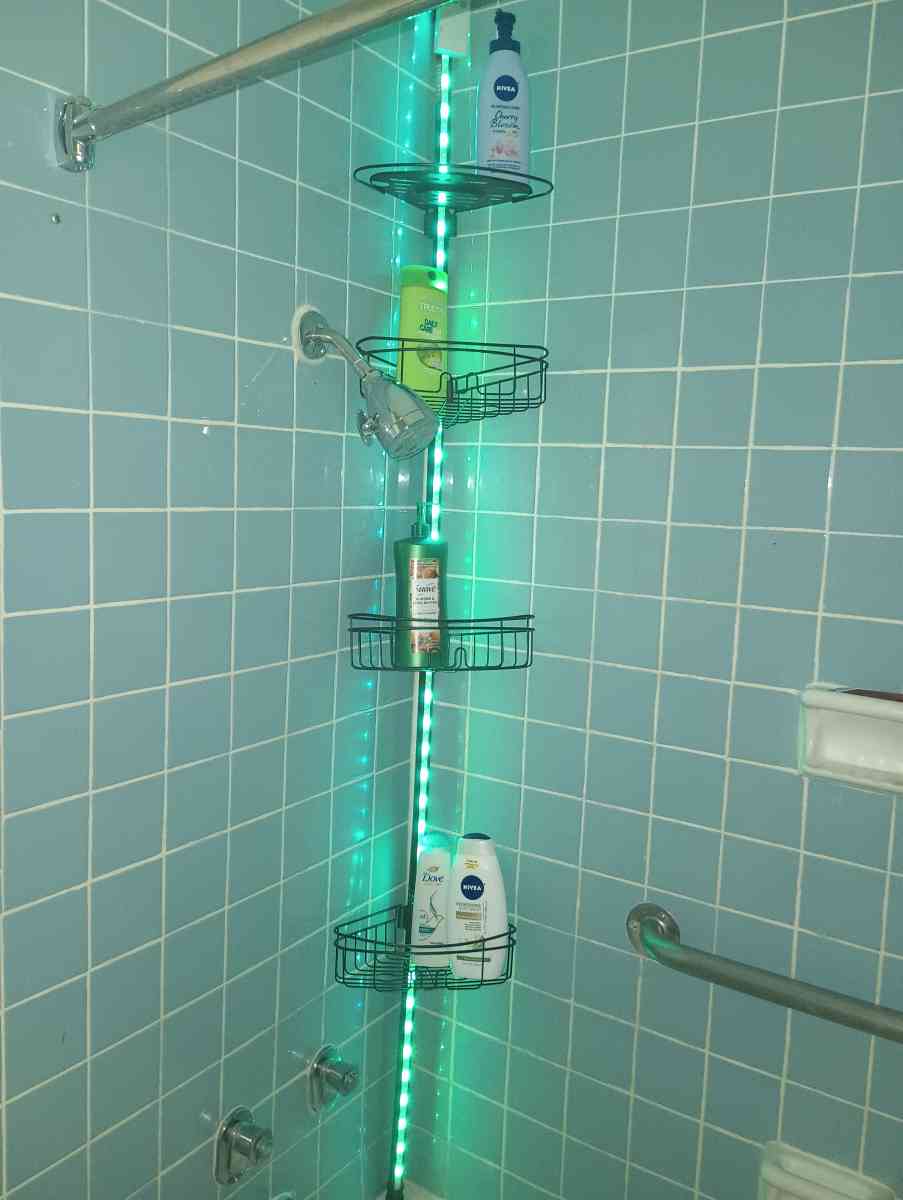 Metal shower Rack