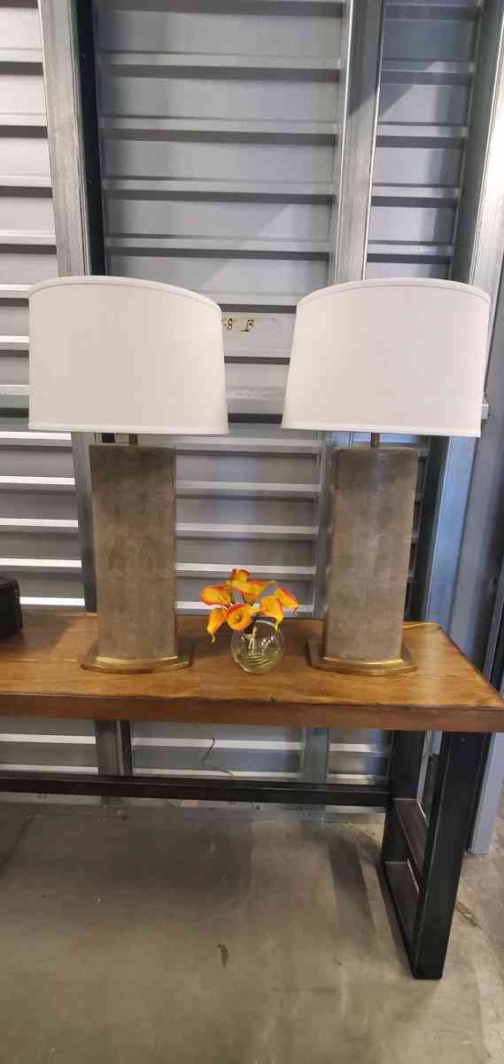 2 Designer Lamps