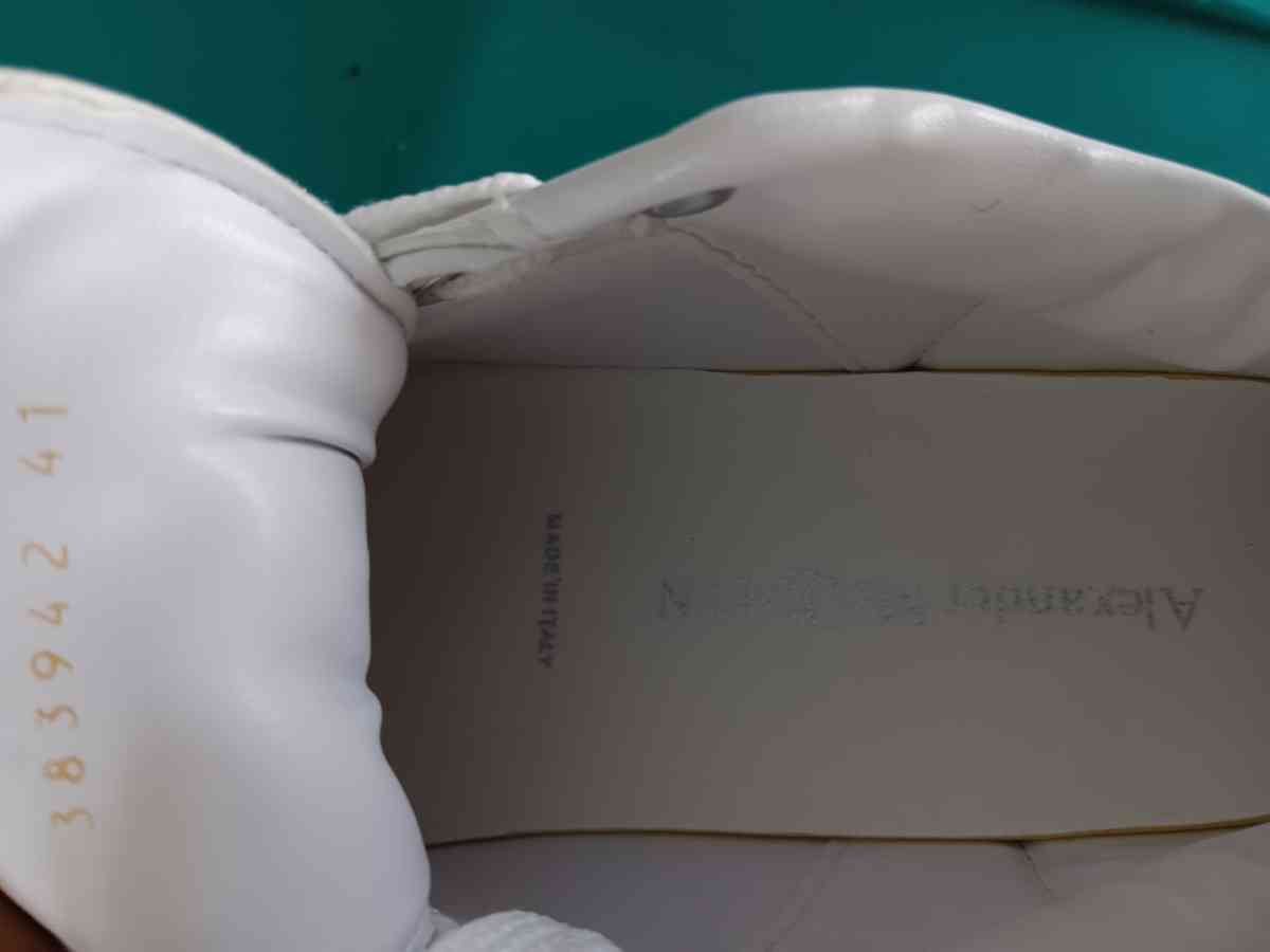 Alexander McQueen white fashion sheakers