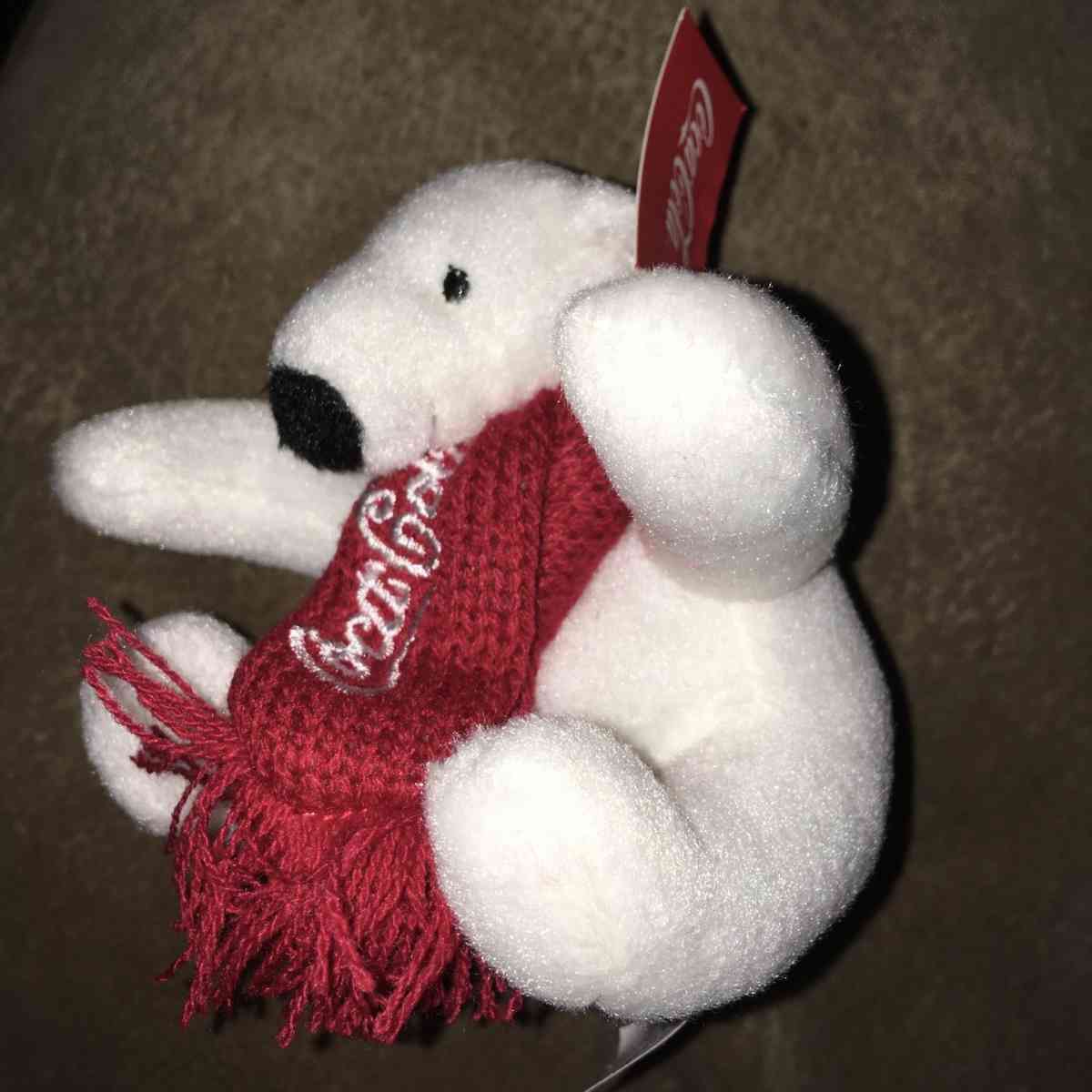 Coca Cola plush bear