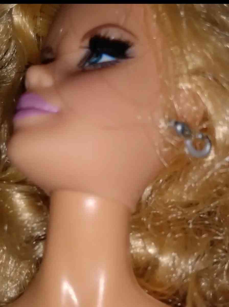 vintage blue dress barbie