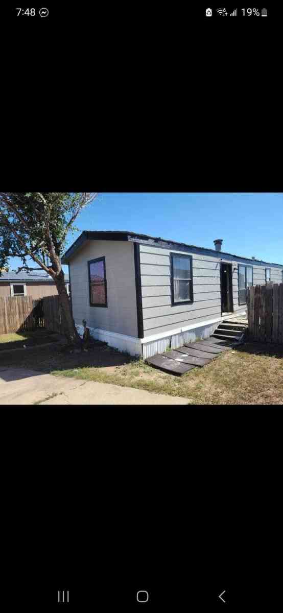 Mobile Home in Park 2bd 1 and a half bath as is
