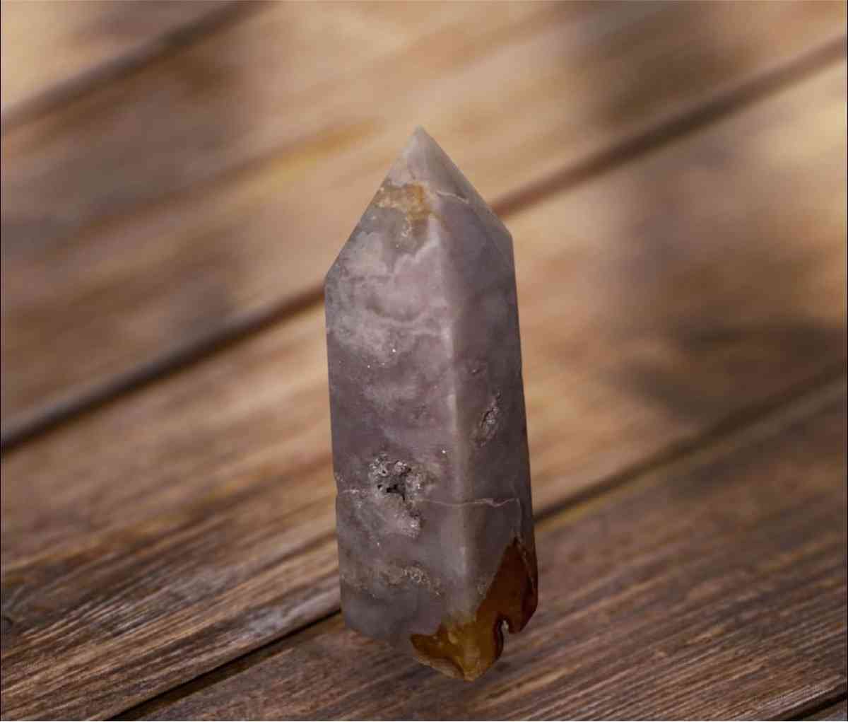 Druzy Pink Amethyst Tower