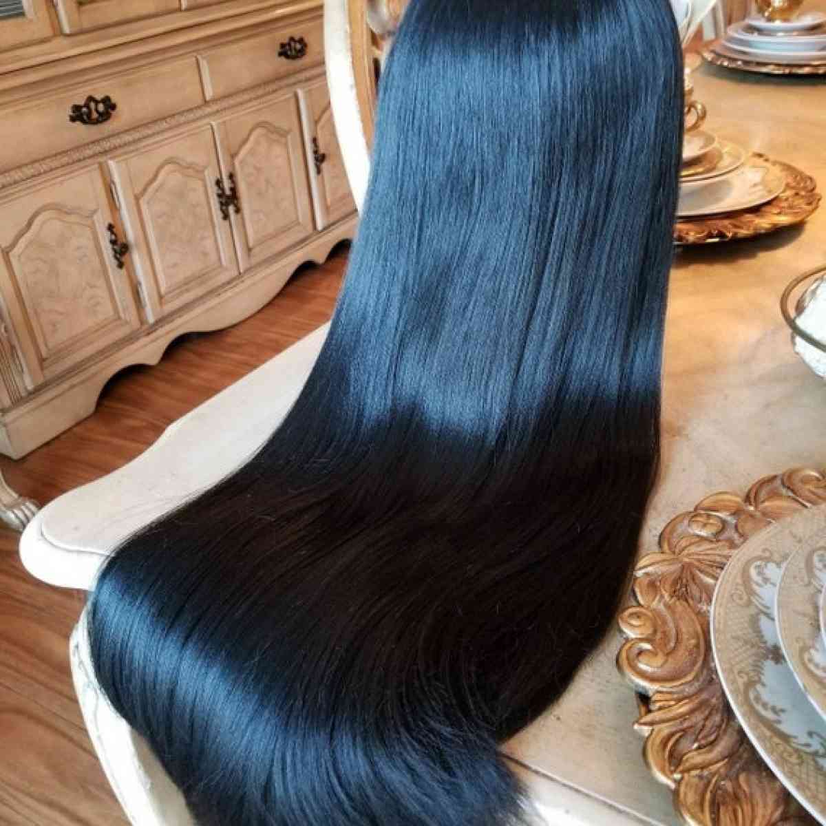 Black Yaki Lace Front Wig