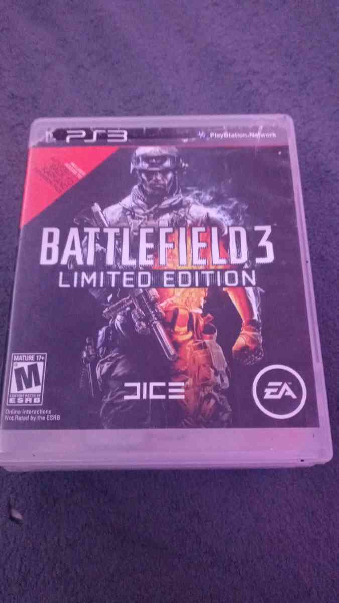 battlefield 3 limited edition