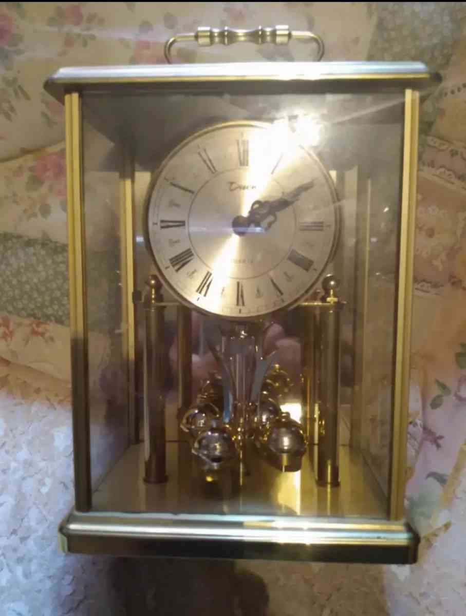 vintage Devon Mantel clock with chimes from Germany