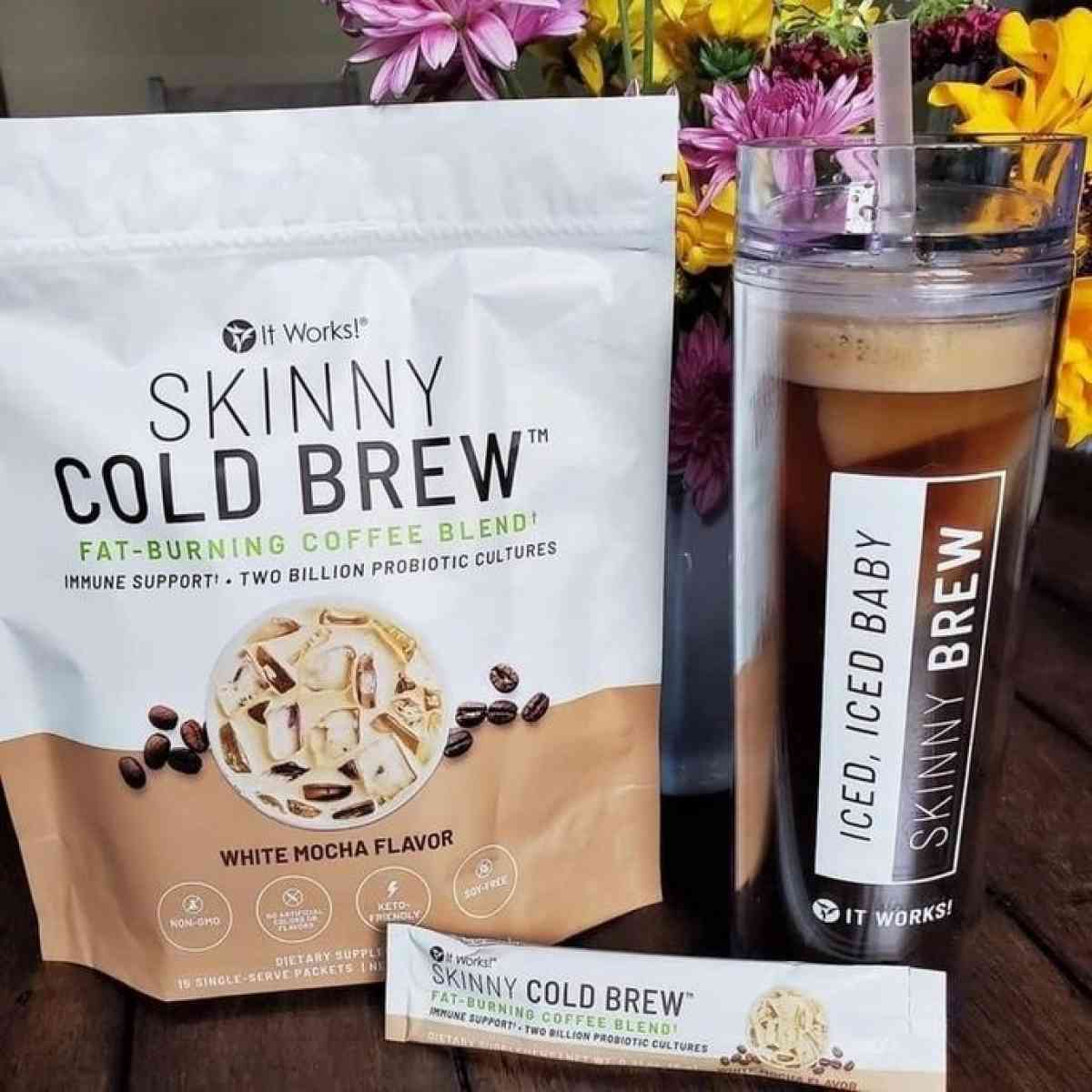 iced Skinny brew weight loss coffee all natural