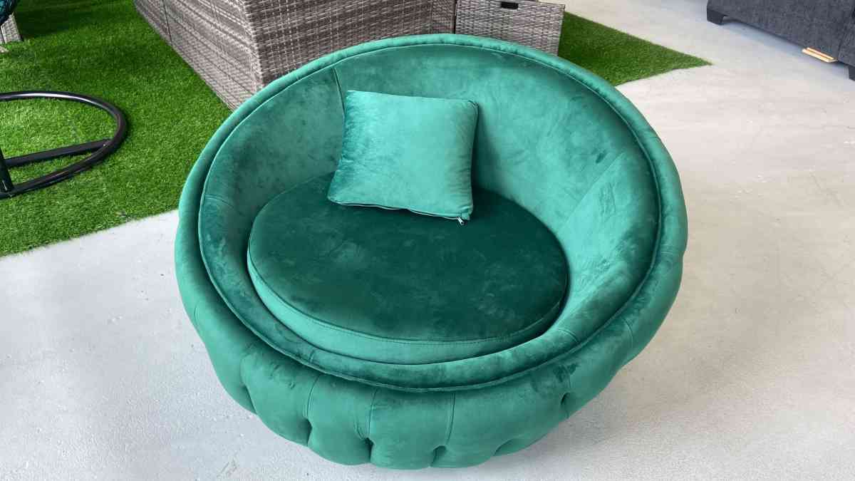 Polo Giza swivel green chair SameNext Day Delivery Option  p