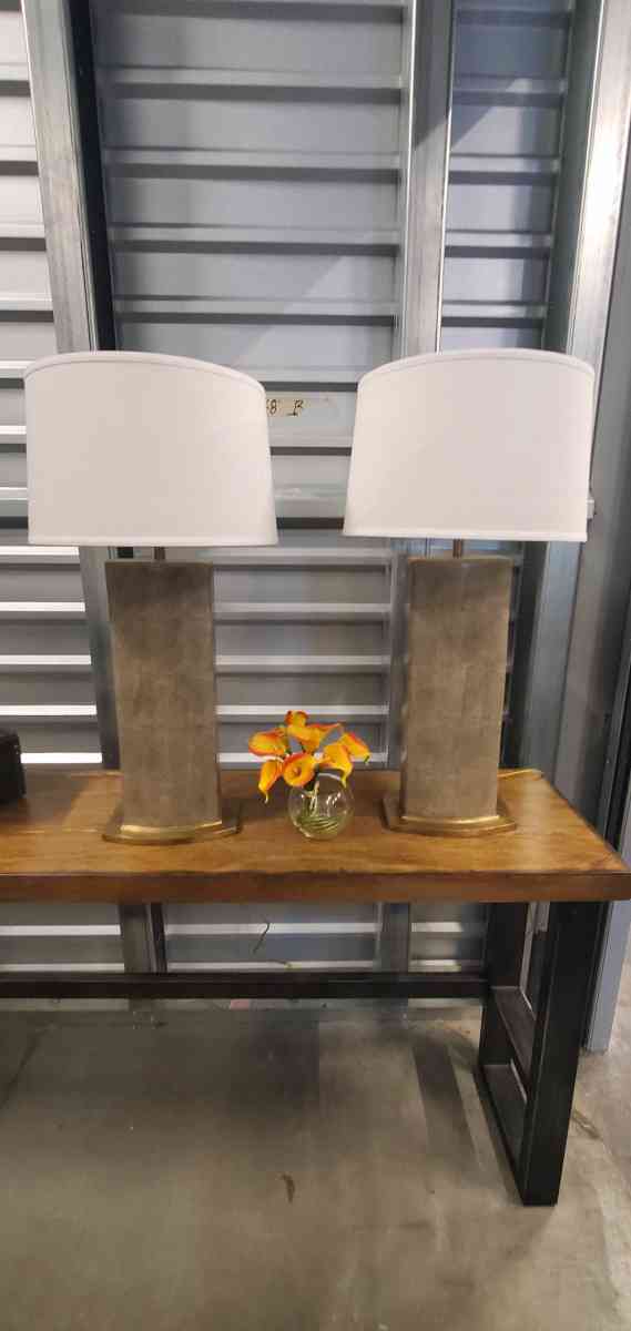2 Designer Lamps