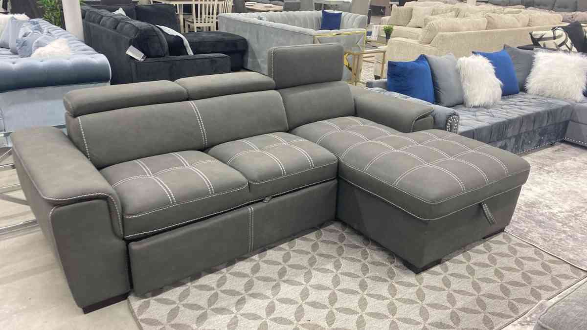 Diego Sectional sofa brand new  we have delivery  no credit