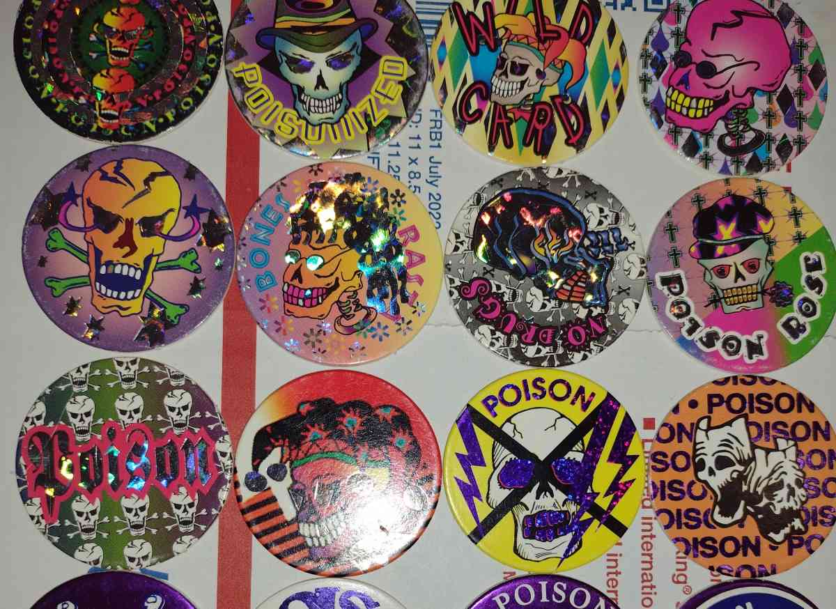 36 holographic poison pogs