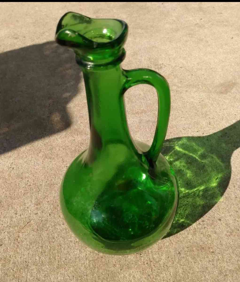 Mid century  venetian glass carafe Jug decanter