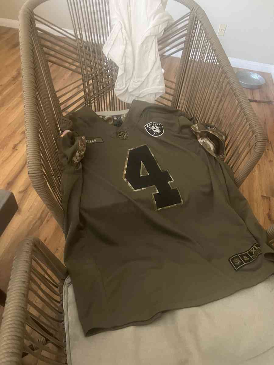 Derek Carr raiders jersey