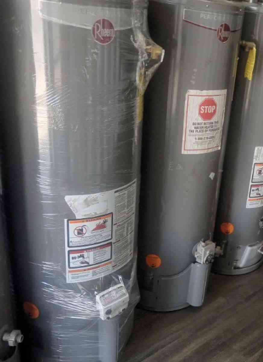 Water Heater installation included for 440