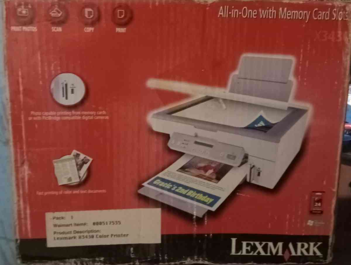 Lexmark 3430 color printer
