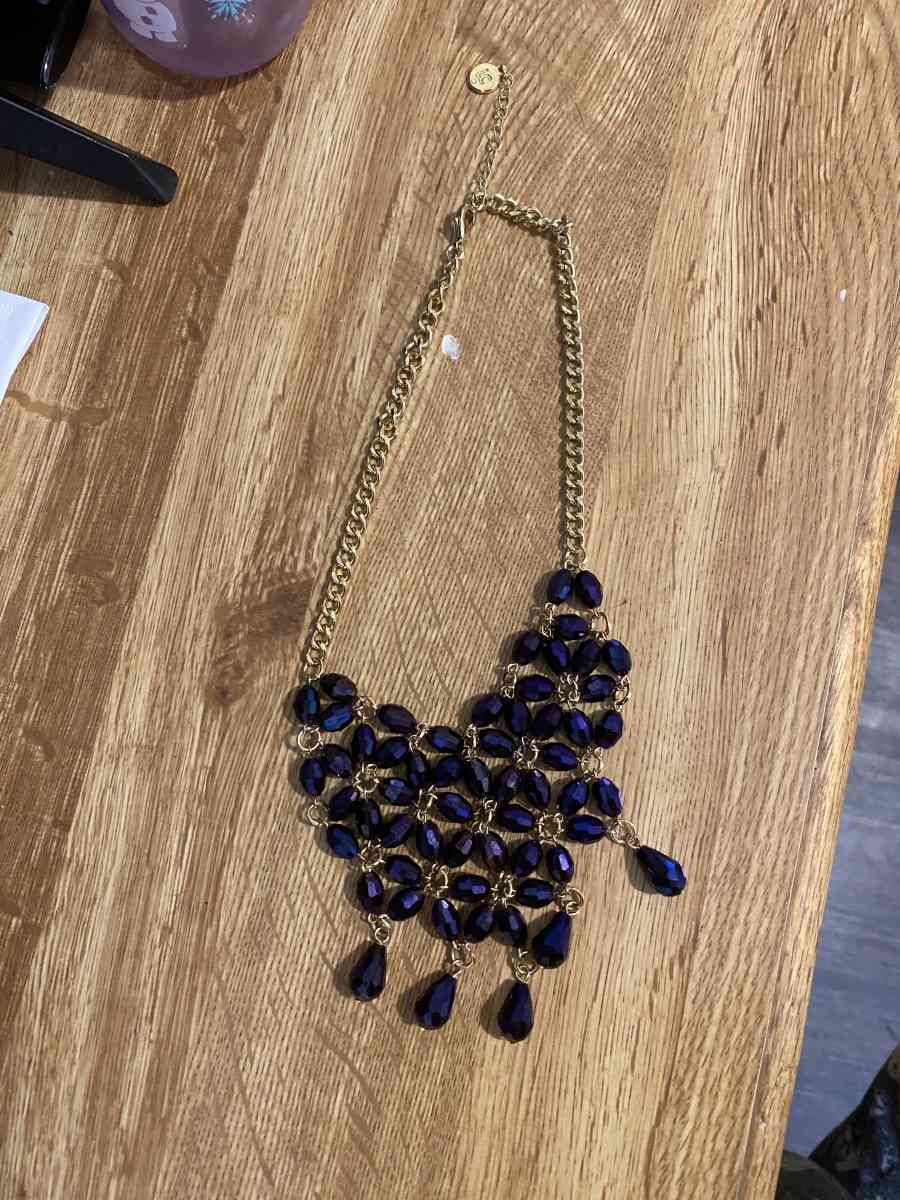a gem necklace